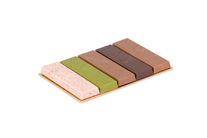 Набор из шоколадных плиток №2: "Шоколад с натуральными наполнителями" (30 г*5шт)