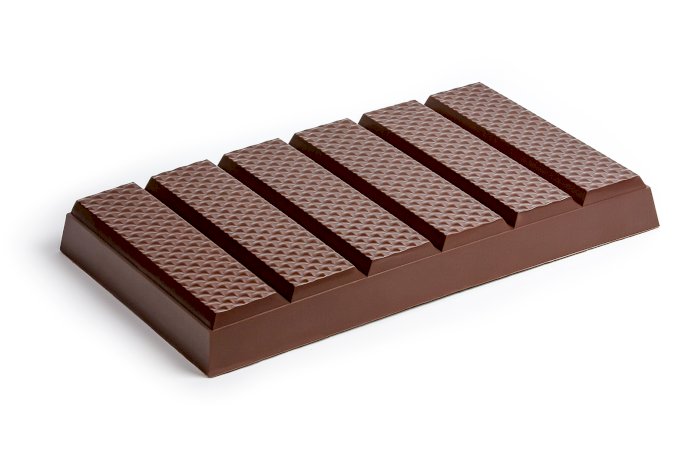 Шоколадная плита из Тёмного шоколада 2,5 кг